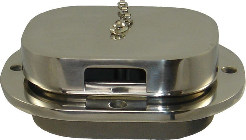 316 Stainless Steel Oval Rope Deck Plates with Chain