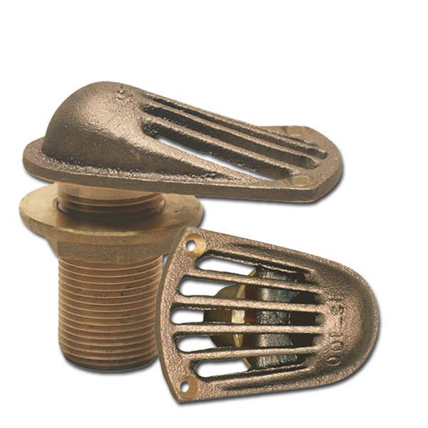 Web Base Thru Hull Style Bronze Intake Strainers