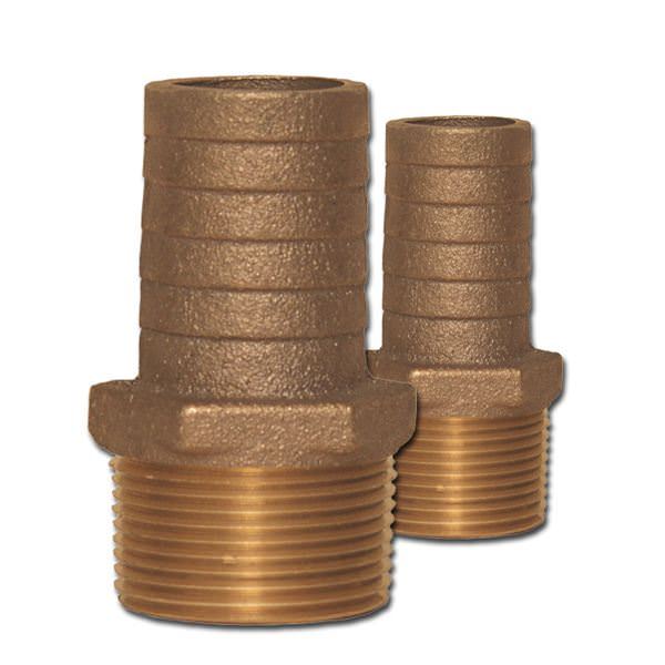 Combination Bronze Pipe to Hose Adapters