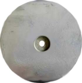 R-7S Zimar Round Plate Zinc Anode