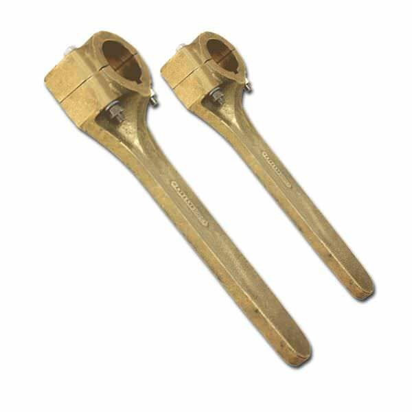 10TA12X130  Tiller Arms - Split Shaft Hole w/ two SS bolts