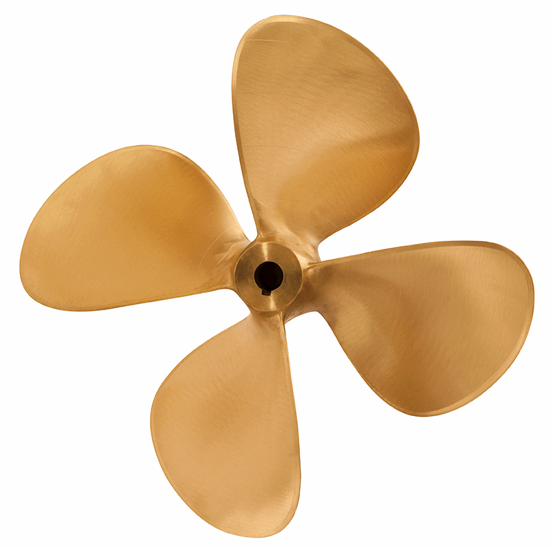 17 inch DQ469 4 Blade Bronze