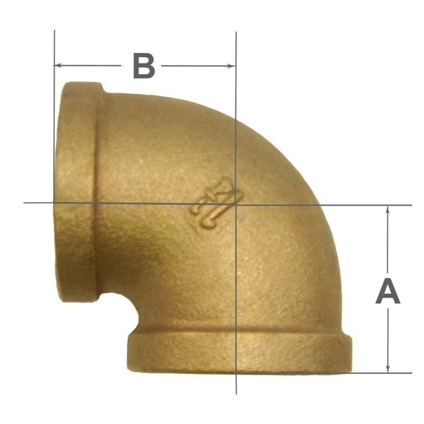 00101200 90 Degree Bronze Elbows