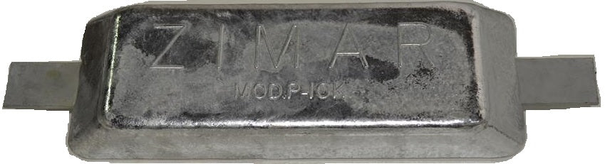 P-10K Zimar Weld On Plate Zinc Anode