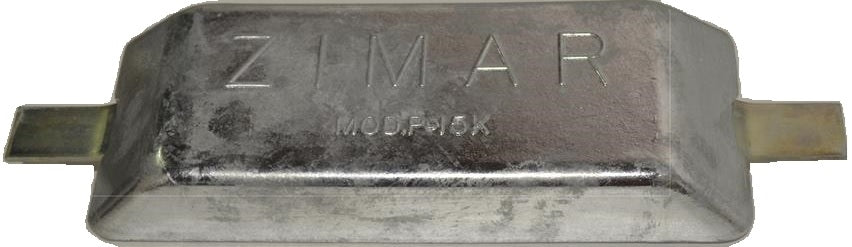 P-15K Zimar Weld On Plate Zinc Anode