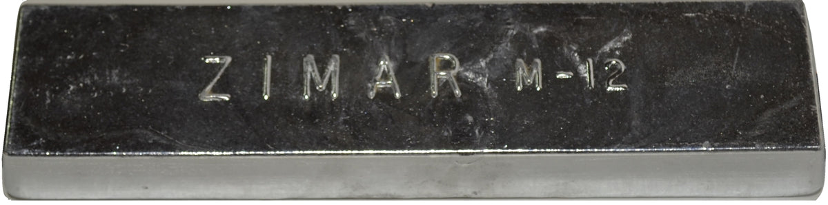 M-12WS Zimar Bolt On Undrilled Plate Zinc Anode