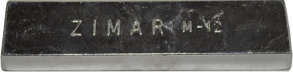 M-12WS Zimar Bolt On Undrilled Plate Zinc Anode