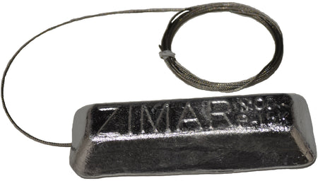 P-1.5W Zimar Weld On Plate Zinc Anode