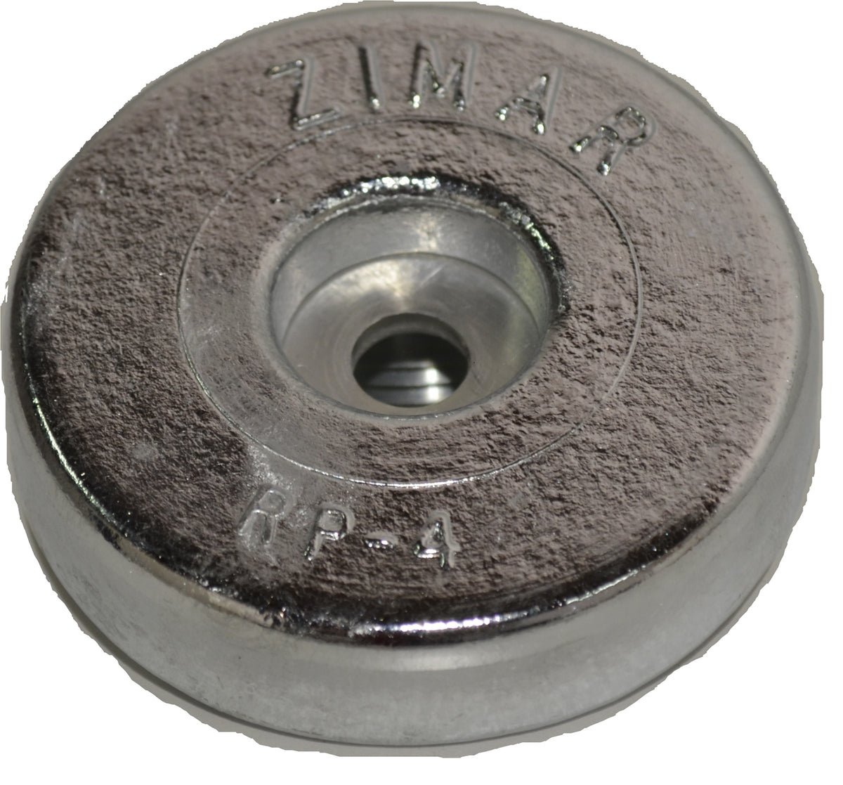 RP-4 Zimar Round Plate Zinc Anode