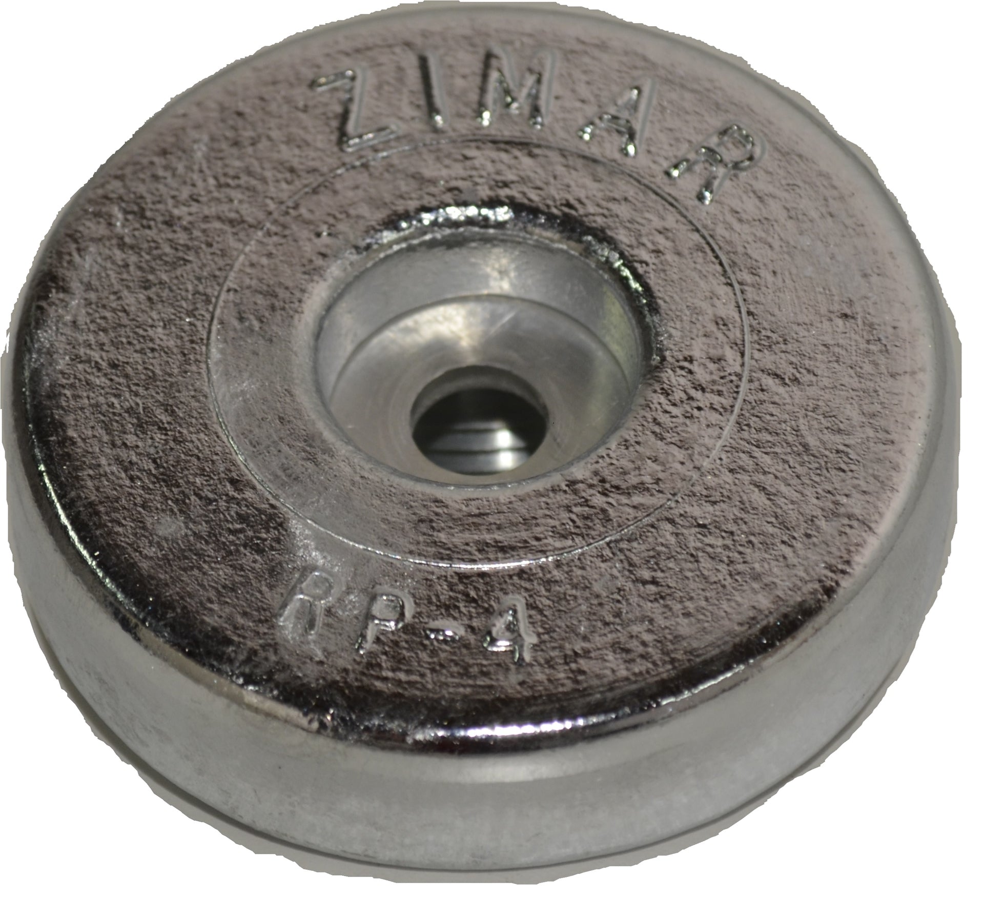 RP-4 Zimar Round Plate Zinc Anode