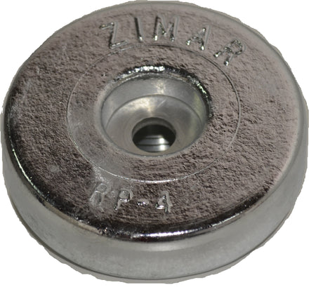 RP-4 Zimar Round Plate Zinc Anode