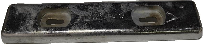 SL-18 Zimar Bolt On Drilled Plate Zinc Anode