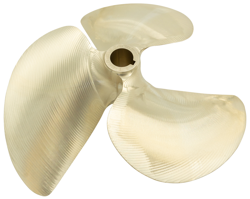 ACME-1218 12.50 x 10.50 x .080 cup with 1" bore RH propeller