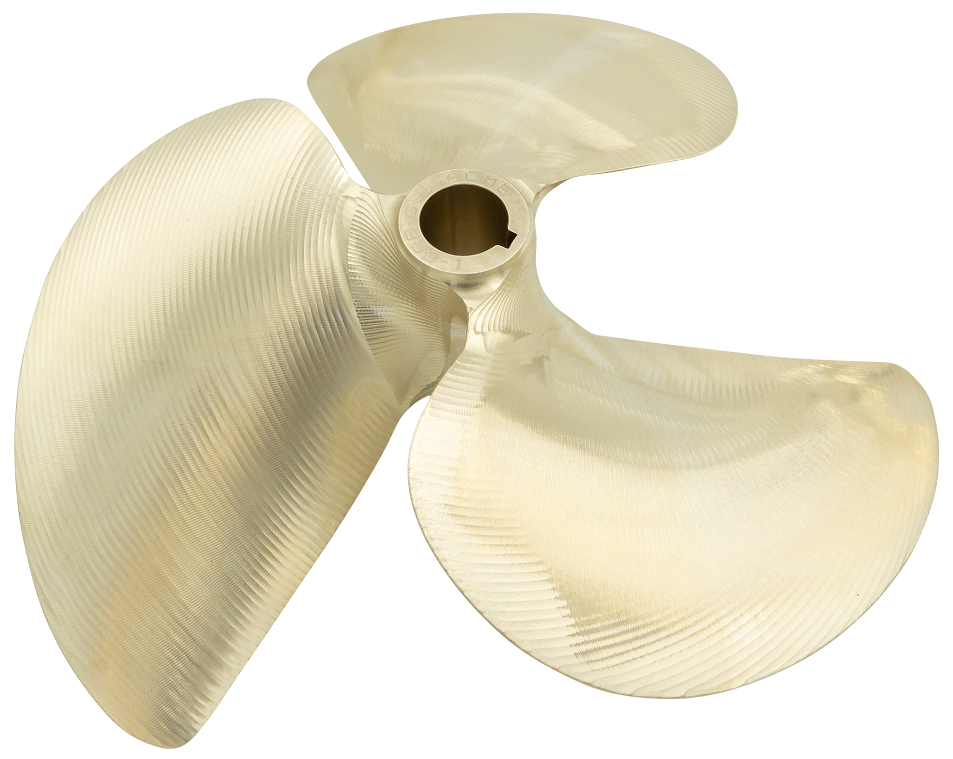 ACME-2083 13.00 x 9.00 x .080 cup with 1-1/8" bore LH propeller