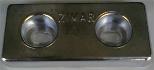 Picture of TA-5 Zimar Bolt On Drilled Plate Zinc Anode
