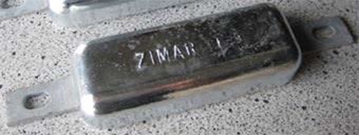 Picture of FE-9 Zimar Weld On Plate Zinc Anode