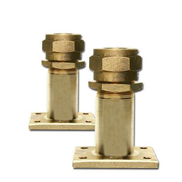 Picture for category Outside Mount Rectangular Flange Bronze Rudder Ports
