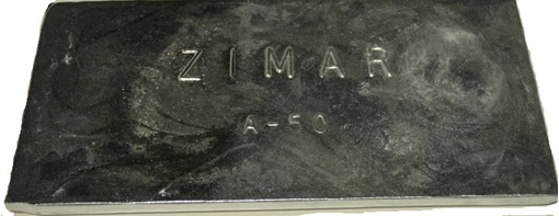 Picture of A-50 Zimar Bolt On Undrilled Plate Zinc Anode